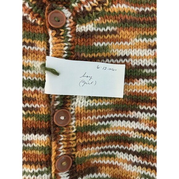 6-12 months Boy/Girl Homemade Baby Cardigan Warm, Soft & Comfortable - Picture 9 of 9